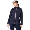 Image de Veste Asics Road Packable Bleue Femme, Taille XS.