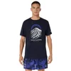 Image de T-shirt Asics Fujitrail SS Noir Violet, Taille S