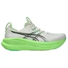 Image de Chaussures Asics Gel-Nimbus 28 Blanc Vert SS26, Taille 43,5 - EUR