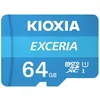 Image de KIOXIA EXCERIA Carte mémoire microSD U1 Classe 10 Vitesse de lecture maximale 100 Mo/s Enregistrement vidéo Full HD 64 Go