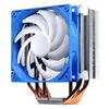 Image de SilverStone SST-AR03-V2 Argon Refroidisseur de processeur avec 6 tubes de chaleur, technologie Direct Contact Heatpipe et ventilateur PWM 120 mm pour socket Intel/AMD Prêt à l'AM4