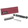 Image de Granite Rocknroll TQ Torque Ratchet Bike Tool Kit, Kit Multifonction pour Vélo avec 10 Embouts d'Outils et une Tige d'Extension, Kit d'Outils de Serrage de Couple Portable pour VTT (Rouge)