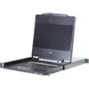 Image de ATEN CL5708MW (D) Commutateur KVM LCD USB-PS/2, VGA, 8 ports, 43 cm, disposition du clavier allemand