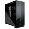 Image de IN WIN IW-315BLK-1AL120 Aluminum & Glass Front Panel ATX Middle Tower Case Noir