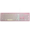 Image de Cougar Gaming GAMING - Clavier - VANTARAXPINK - Rose - Touches ciseaux - Anti-ghosting - 8 effets de rétroéclairage - Touches translucides - Cadre en aluminium monocoque CNC - Azerty