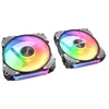Image de COUGAR GAMING | VENTILATEUR GAMING | KIT3APOLAR120RGBB - Lot de 3 ventilateurs de boîtier gaming - Roulements hydrodynamiques et contrôle PWM - Système d'amortissement Q-Stop
