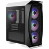 Image de Aerocool AEROONEMINIFROST, Boîtier PC Micro ATX, 4 Ventilateurs, 2 Panneaux, Blanc