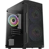 Image de Boitier Mini Tour Micro ATX AeroCool Trinity Mini V3 RGB avec Panneau vitré (Noir)