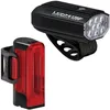 Image de Éclairage Paire LEZYNE Lite Drive 1200+ / Strip Drive Pro 400+ - Satin Black