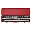Image de KING TONY 4501MR Jeu de 15 douilles 1/2" 6 pans