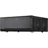 Image de SilverStone SST-GD10B Grandia HTPC ATX Boîtier de bureau avec système de refroidissement haute performance et silencieux, noir