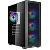 Image de SilverStone Technology FARA 515XR Expérience d'un flux d'air exceptionnel : boîtier ATX milieu de gamme avec prise en charge de deux refroidisseurs et un superbe éclairage arc-en-ciel, noir,