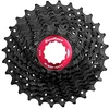 Image de SunRace Cassette CSRX1 unisexe, noire, 11-25 dents