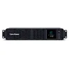 Image de CyberPower CP2000EIPFCRM2U Line-Interactive Onde sinusoïdale pure 2000 VA/1200 W AVR, LCD, USB (HID), DB9, RJ45 LAN Protection, sortie 86 IEC, fente intelligente pour opt. communication réseau