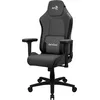 Image de Aerocool CROWNASHBK, Chaise de Jeu Ergonomique, Coussins Réglables, Technologie AeroWeave, Noir