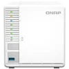 Image de QNAP TS-364-4G 3 Bay Boîtier NAS de Bureau - 4GB RAM, processeur Intel Celeron à 4 coeurs - NAS 2.5GbE avec Cache SSD M.2 pour l'exécution des Machines virtuelles Blanc