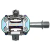Image de HT Components, M2 Leopard M, pédales, corps : aluminium, axe : Cr-Mo, 9/16", huile Slick, paire