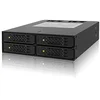 Image de Icy Dock Boîtier de disque dur SATA 4 en 1 Hot Swap Backplane RAID Cage