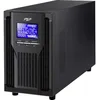 Image de FSP Fortron Champ Tower 1K Online UPS, véritable double convertisseur Onduleur en ligne 1000 VA / 900 W 200 à 300 VAC avec USB, RS-232 et logement intelligent pour interfaces supplémentaires Noir