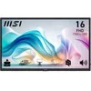 Image de MSI Pro MP165 E6 Écran Portable 15.6" Full HD - Dalle IPS 1920x1080, 60Hz, 4 ms, Haut-parleurs et Micro intégré, HDMI 2.0b, USB Type-C (PD 15W), Compatible VESA, Noir