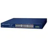 Image de Planet GSW-2620HP commutateur réseau Géré 10G Ethernet (100/1000/10000) Connexion Ethernet, supportant l'alimentation Via ce Port (PoE) 1U Noir