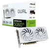 Image de ASUS Dual NVIDIA GeForce RTX 5060 Ti 16GB GDDR7 OC White Edition   Carte Graphique (PCIe 5.0, DLSS 4, HDMI 2.1b, DisplayPort 2.1b, 2.5-Slot, Ventilateurs axiaux, Technologie 0dB, Dual BIOS)