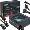 Image de Azza Bloc d'alimentation PC 550 W, noir, 2 x PCIe AD-Z550
