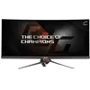Image de ASUS ROG Swift PG348Q Moniteur gaming incurvé de 34" (résolution UWQHD 3440x1440, 100Hz, WLED, IPS 21:9, luminosité 300 cd/m2, contraste 1.000:1, réponse 5ms GTG, G-SYNC, 2 haut-parleurs stéréo 2W