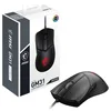 Image de MSI Clutch GM31 Souris de jeu légère   Capteur optique 12 000 DPI pour droitier, interrupteur OMRON 60 M+ Click OMRON, 6 boutons, câble FriXionFree, latence 1 ms, RGB Mystic Light, 58 g   Filaire,