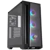 Image de Cooler Master MasterBox MB520 ARGB - Boîtier Moyen tour PC Gamer ATX, panneau avant teinté,latéral en verre, 3 x 120mm ventilateurs pré-installés, flexibles configurations de flux d'air, ARGB