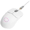 Image de Cooler Master MM712 RGB-LED Souris Gaming sans Fil/Hybride Ultralégère 59g - Capteur Optique 19K DPI, Switches Optiques 70 Millions de Clics, MasterPlus+ (38K DPI, PC Seulement) - Blanc