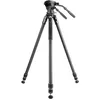 Image de Vanguard Alta Pro 3VRL 303CV20 Trépied vidéo en carbone jusqu'à 180 cm avec rotule et socle nivelant