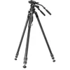 Image de Vanguard Alta Pro 3VRL 303AV18 Trépied vidéo en aluminium jusqu'à 180 cm avec rotule et socle nivelant