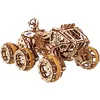 Image de UGEARS Bemannter Mars Rover   Kit de modélisme pour adulte   Puzzle en bois 3D Mars Rover   Kit de construction en bois avec 6 x 6 roues intégrales   Kit de bricolage de voiture idéal pour les loisirs