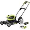 Image de Ryobi RY36LMMX51A-140 Tondeuse mulching sans fil 36 V avec batterie et chargeur | Largeur de coupe 51 cm