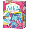Image de 4M KidzMaker Kit de sérigraphie facile à faire - Motif sérigraphie sur tissu - Kit d'art et d'artisanat pour garçons et filles âgés de 5 à 14 ans