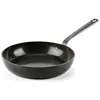 Image de GreenPan Craft Poêle à frire antiadhésive en céramique saine de 24 cm, sans PFAS, adaptée à la cuisson par induction, lavable au lave-vaisselle, adaptée au four, noire