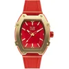 Image de Ice-Watch - ICE boliday Red gold - Montre rouge pour femme avec bracelet en silicone - 023320 (Medium)