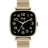 Image de Ice-Watch - ICE smart 2.0 Gold Milanese - Montre connectée carrée dorée pour femme avec bracelet en acier inoxydable - 025234 (1.70 pouces)