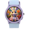 Image de Ice-Watch - ICE smart junior RD Find My Purple soft blue - Montre connectée géolocalisable violette pour fille avec bracelet en silicone - 025442 (39mm) - Compatible Find My