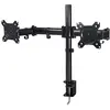 Image de ARCTIC Z2 Basic - Bras de moniteur double avec support de bureau, support d'écran flexible, support de bureau, pivotant, réglable en hauteur, jusqu'à 28"/25" ultra-large - Noir