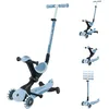 Image de Globber - GO UP Deluxe Lights ECO 360 - Trottinette évolutive 3 Roues avec siège et Module 360, pour Les Enfants de 15 Mois à 6 Ans, Blueberry