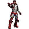 Image de Hot Toys Tony Stark 1:6 - Mark V Suit Up Version - Iron Man 2, Rouge