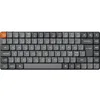 Image de Keychron K3 Max QMK/Via Clavier Mécanique sans Fil, 75% Layout programmable, RGB LED, Gateron Red Switch Hot-Swap, Cadre en Aluminium Bluetooth/USB-C Clavier de Jeu Filaire pour Mac Windows Linux