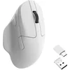 Image de Keychron M7 Souris d'ordinateur sans fil, 26K DPI Optique, 2.4 GHz/Bluetooth/Filaire avec bouton Macro 63g Ergonomique et légère, jusqu'à 70 heures d'autonomie pour ordinateur macOS/Windows - Blanc