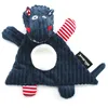 Image de Les Déglingos - Hippipos l'hippo - Baby Doudou - Doudou pour bébé et Enfant - Tissu ultra Doux - Peluche - Ludique - Cadeau naissance