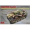 Image de Rye Field Modèle RM5019 Reyfield Modèle RM-5019 WWII German Panther AUSF.G SD.KFz.171 avec intérieur Complet Multicolore