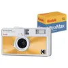 Image de Appareil photo argentique réutilisable Kodak Ektar H35 N Orange et Argent + Film Kodak Ultramax 24 poses