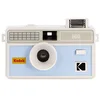 Image de Kodak i60 Appareil photo réutilisable 35 mm   Style rétro, sans mise au point, flash intégré, flash à pression et pop-up (bleu layette)
