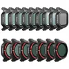Image de Freewell Mega Lot de 16 filtres pour DJI Mini 5 Pro avec UV, ND, ND/PL, LPR, Brume lumineuse, ND1000, CPL 10 arrêts, réduction de brume, ensemble de filtres cinématographiques pour photographie